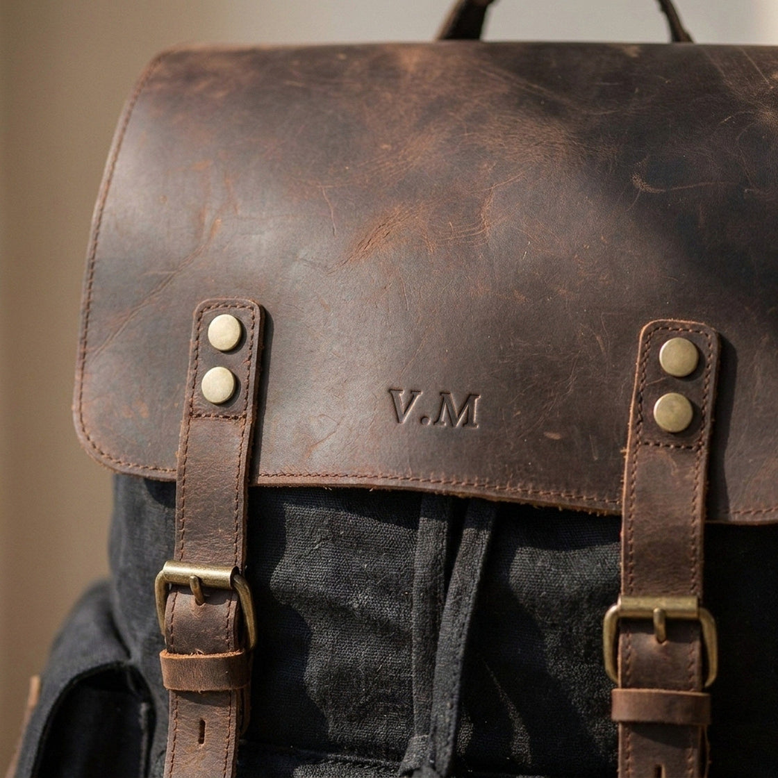 Latvia — Waxed Canvas Backpack, image 34