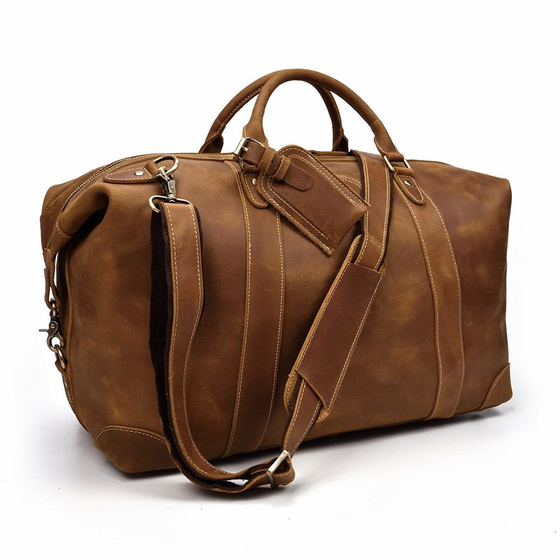 Lima — Leather Holdall Bag, image 7