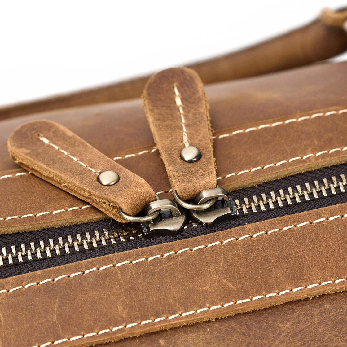 Lima — Leather Holdall Bag, image 16