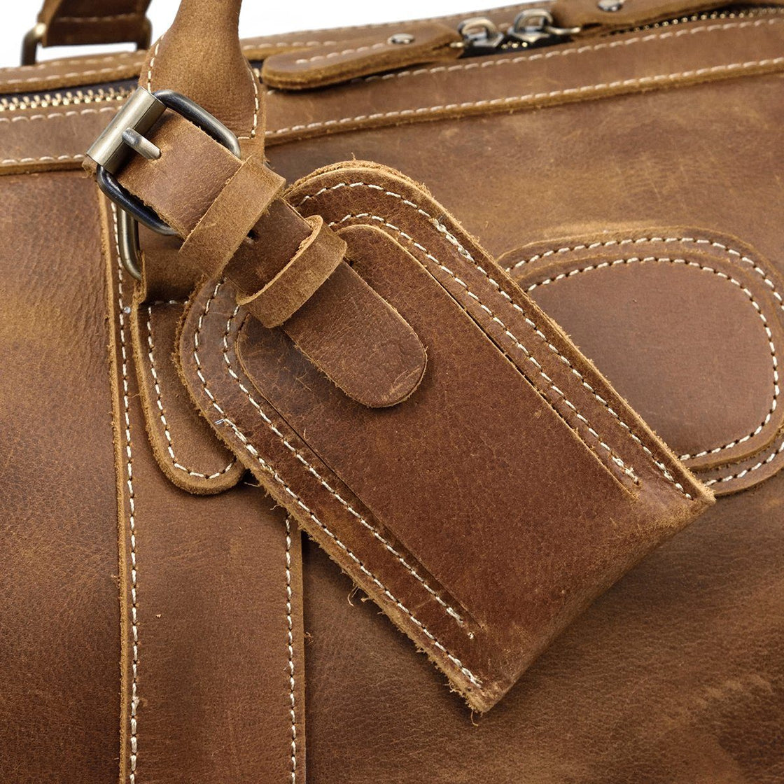 Lima — Leather Holdall Bag, image 17