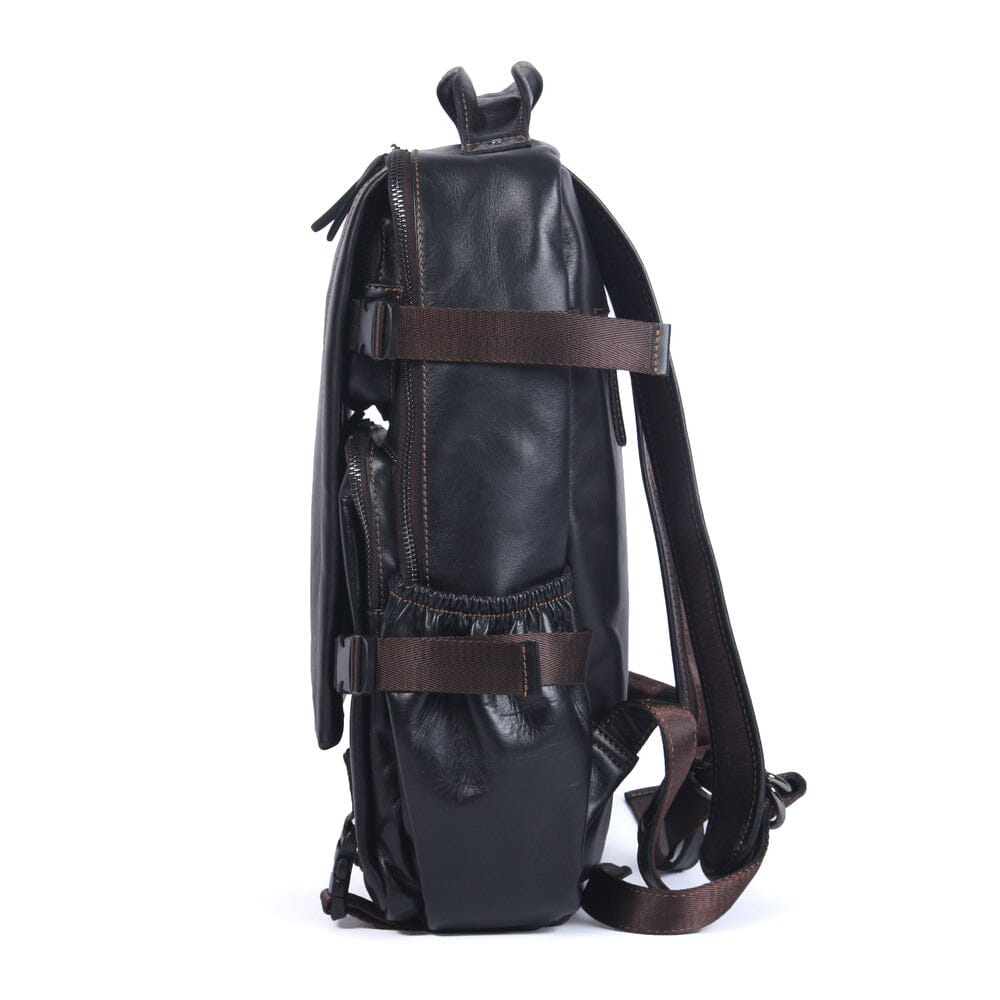 Sac à dos en cuir pour ordinateur 20 L – Logan — 3
