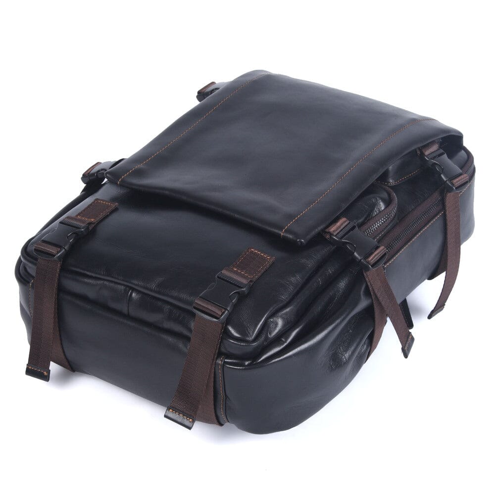 Sac à dos en cuir pour ordinateur 20 L – Logan — 5