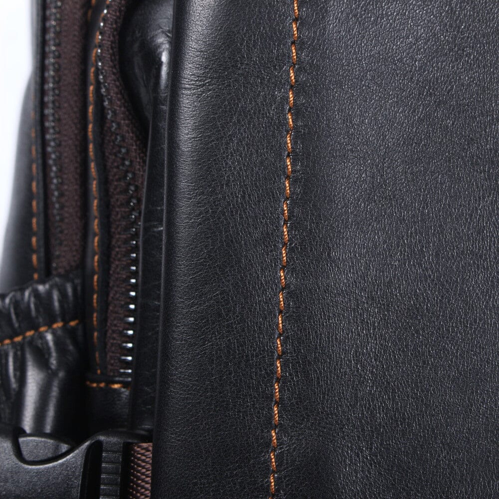 Sac à dos en cuir pour ordinateur 20 L – Logan — 11