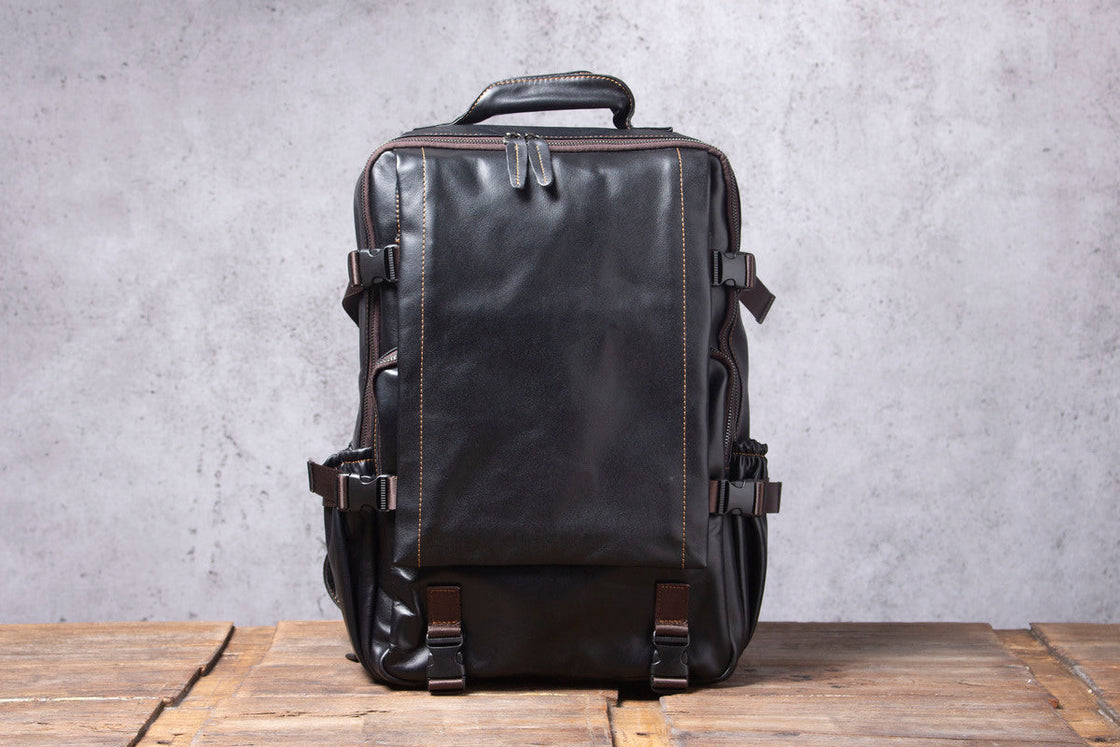 Sac à dos en cuir pour ordinateur 20 L – Logan — 15