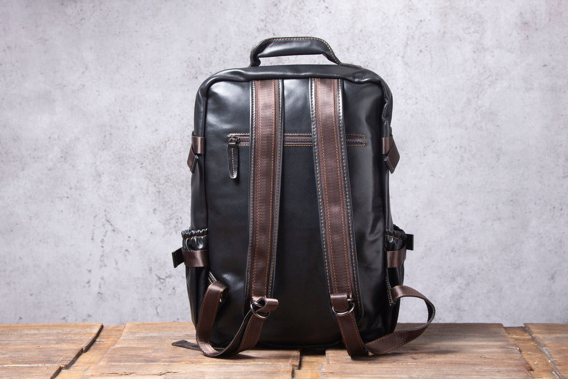 Sac à dos en cuir pour ordinateur 20 L – Logan — 21