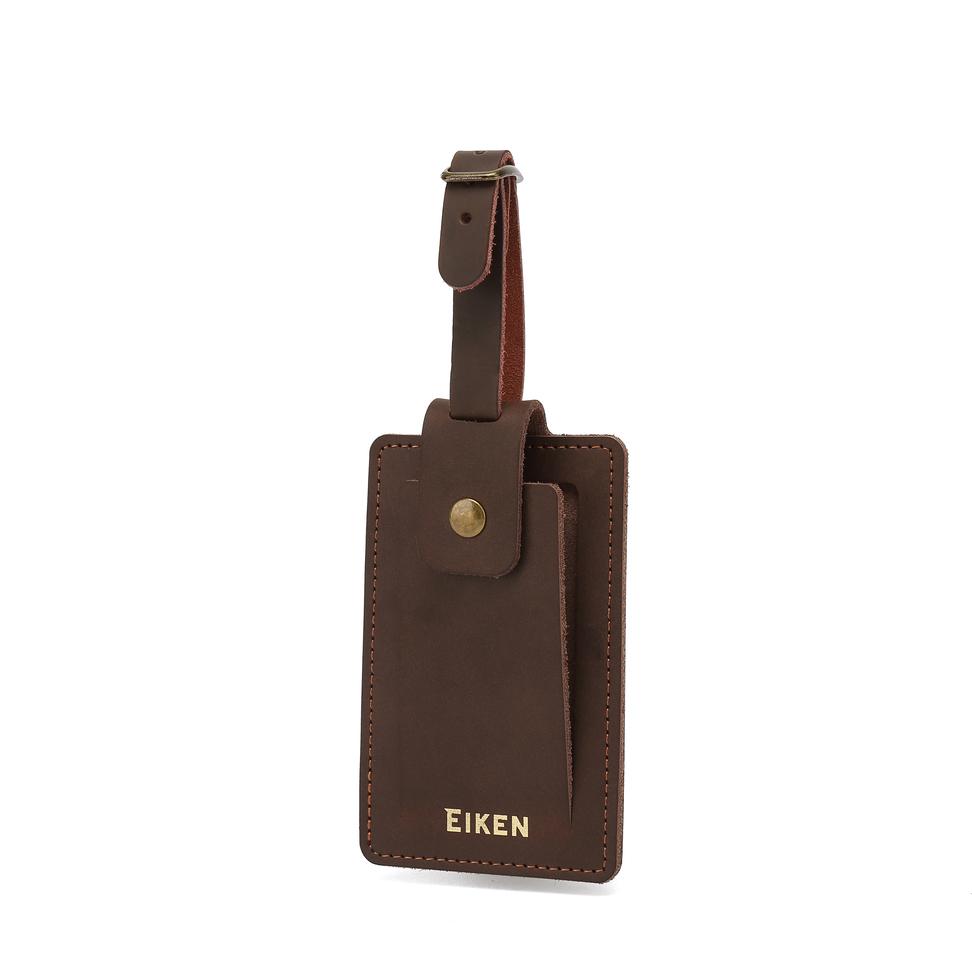 Étiquette de bagage en cuir — 3