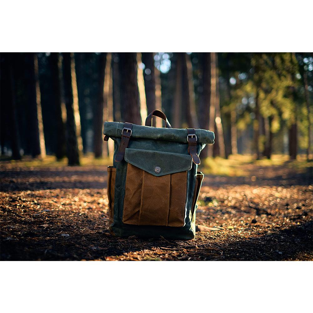 Canvas-Rucksack mit Laptopfach 16–20 L – Lund — 11