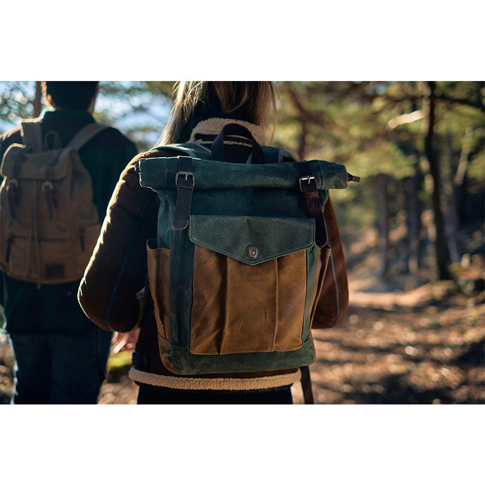 Canvas-Rucksack mit Laptopfach 16–20 L – Lund — 13