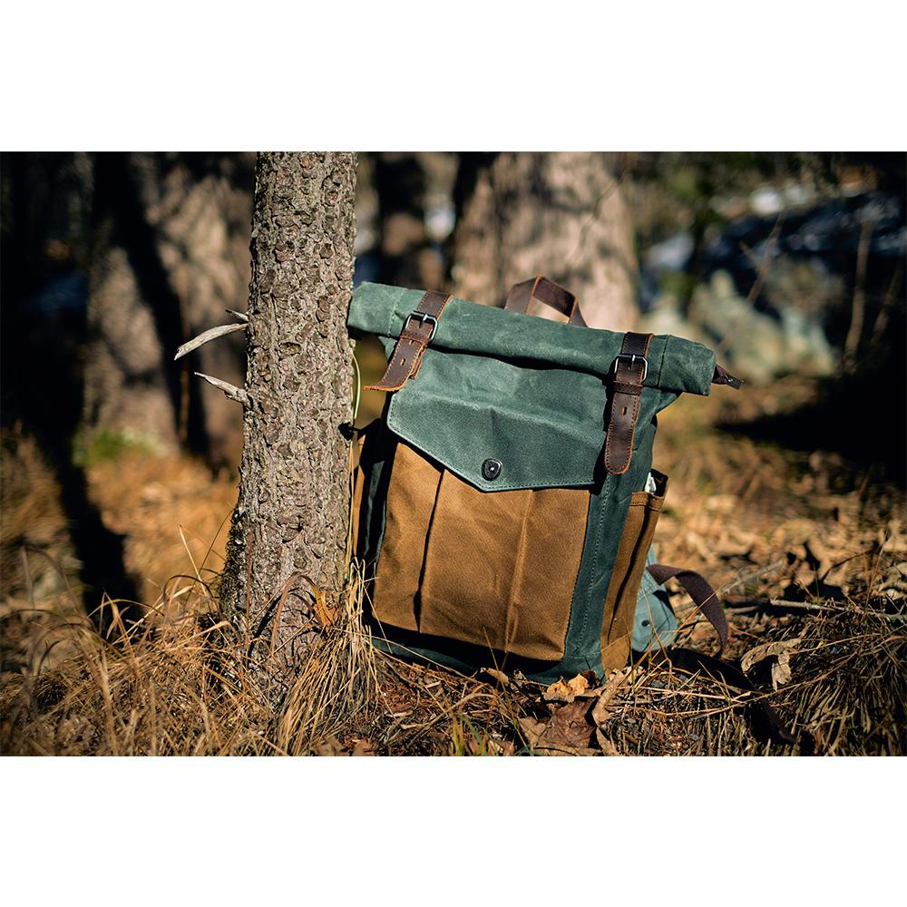 Canvas-Rucksack mit Laptopfach 16–20 L – Lund — 14