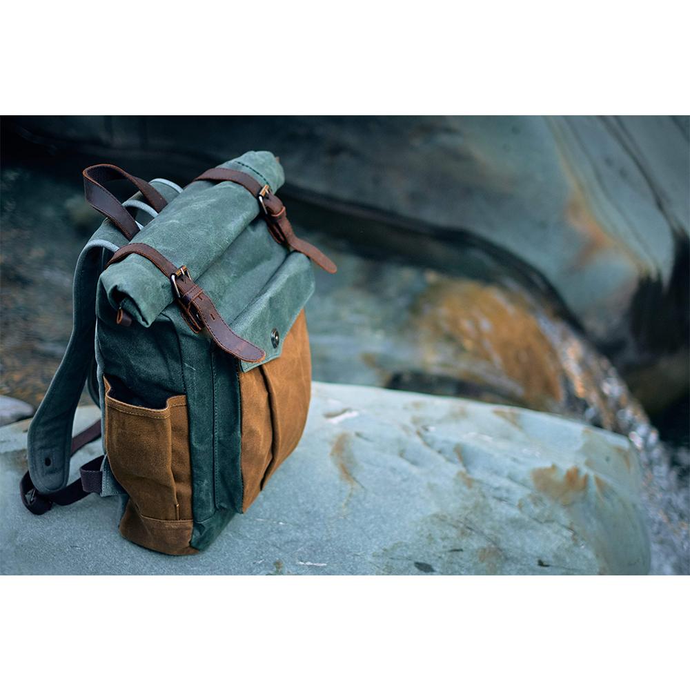 Canvas-Rucksack mit Laptopfach 16–20 L – Lund — 15