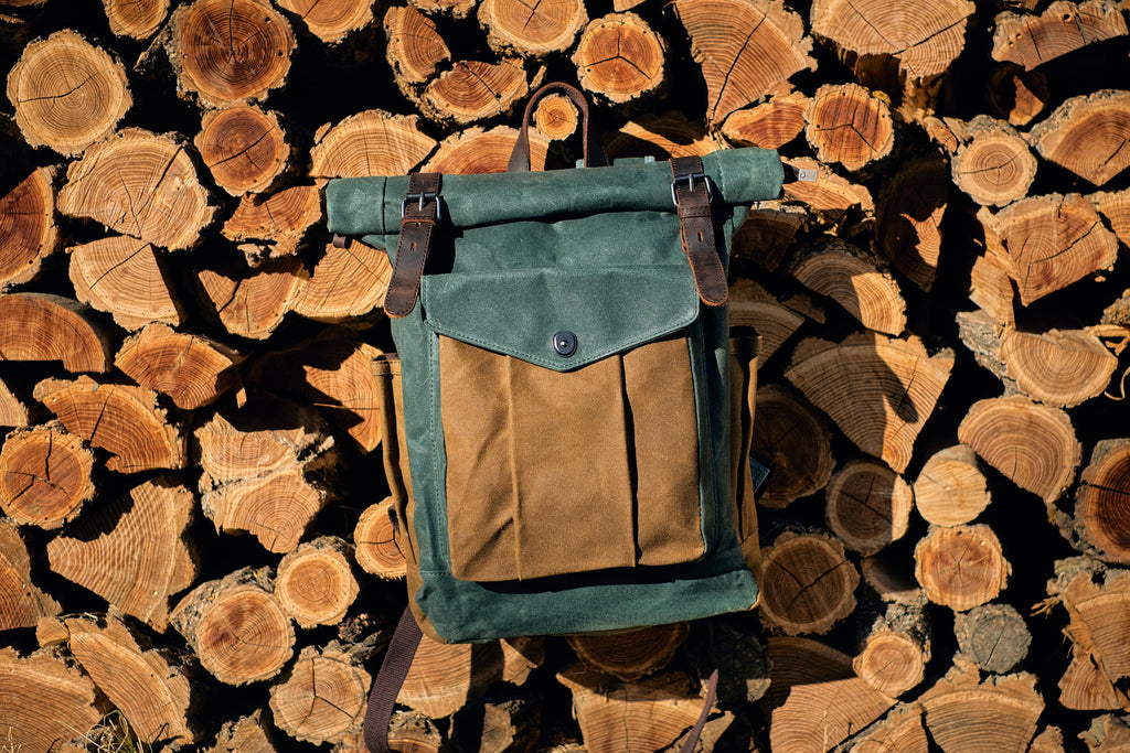 Canvas-Rucksack mit Laptopfach 16–20 L – Lund — 32
