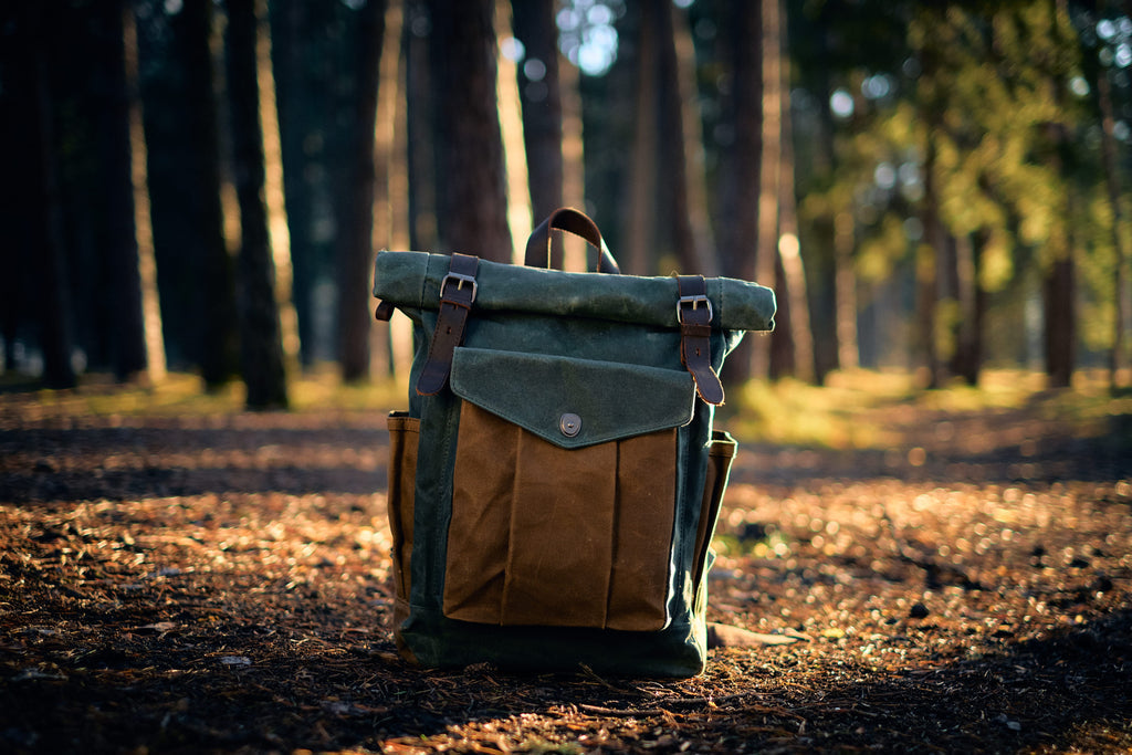 Canvas-Rucksack mit Laptopfach 16–20 L – Lund — 37