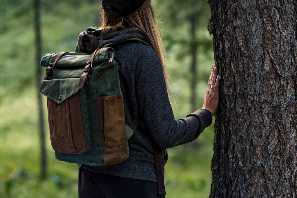 Canvas-Rucksack mit Laptopfach 16–20 L – Lund — 42