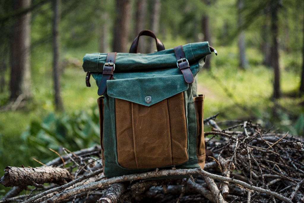 Canvas-Rucksack mit Laptopfach 16–20 L – Lund — 51