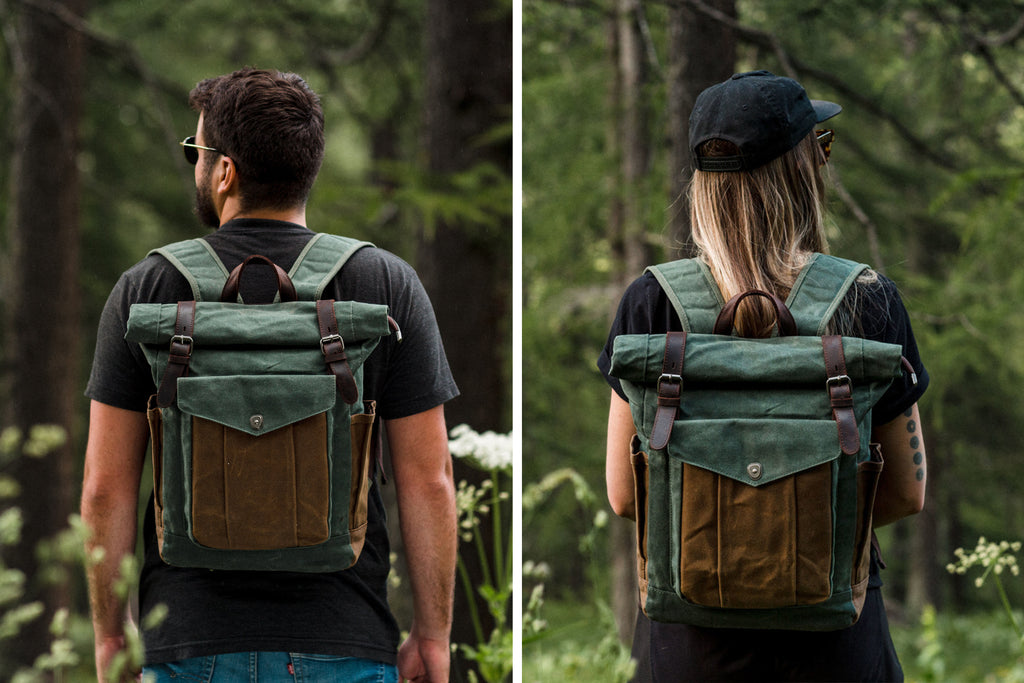 Canvas-Rucksack mit Laptopfach 16–20 L – Lund — 58