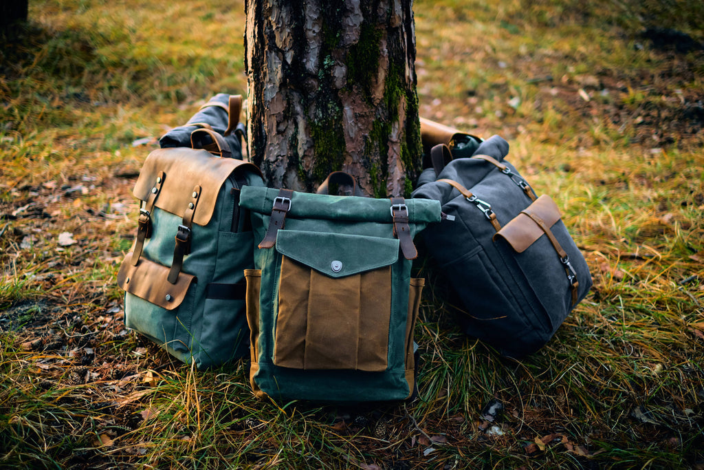 Canvas-Rucksack mit Laptopfach 16–20 L – Lund — 61