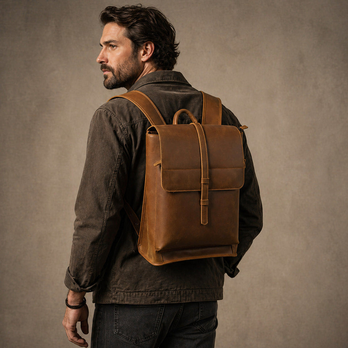 Lyve — Leather Business Backpack, image 11