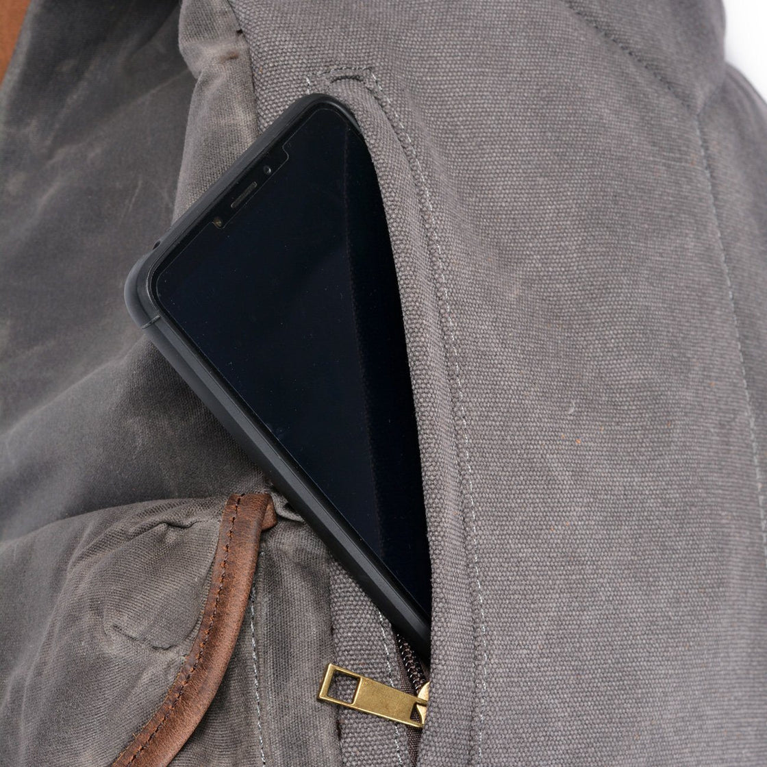 Canvas-Rucksack mit Laptopfach 23 L – Malmö — 14
