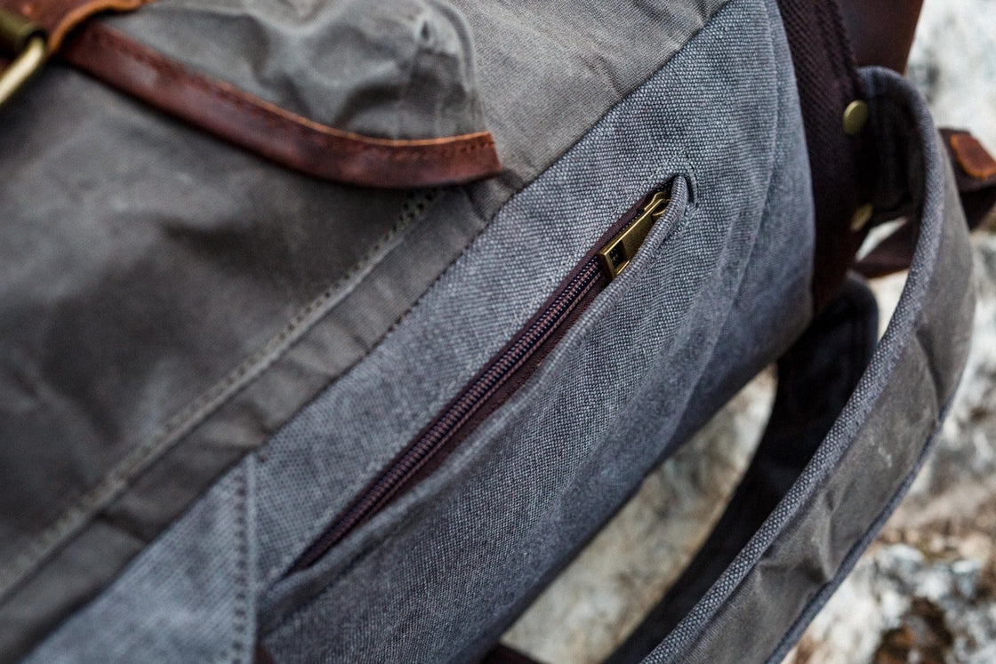 Canvas-Rucksack mit Laptopfach 23 L – Malmö — 29