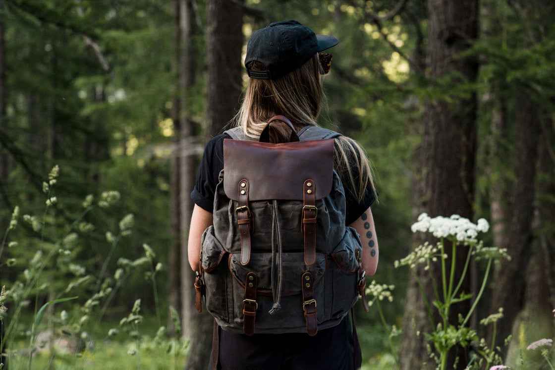 Canvas-Rucksack mit Laptopfach 23 L – Malmö — 32