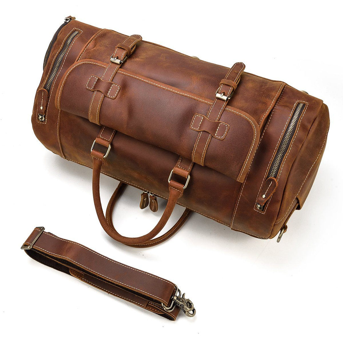 Sac de voyage en cuir 30 L – Managua — 8