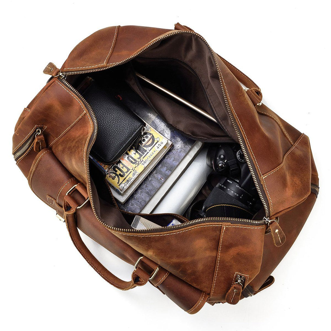 Sac de voyage en cuir 30 L – Managua — 57