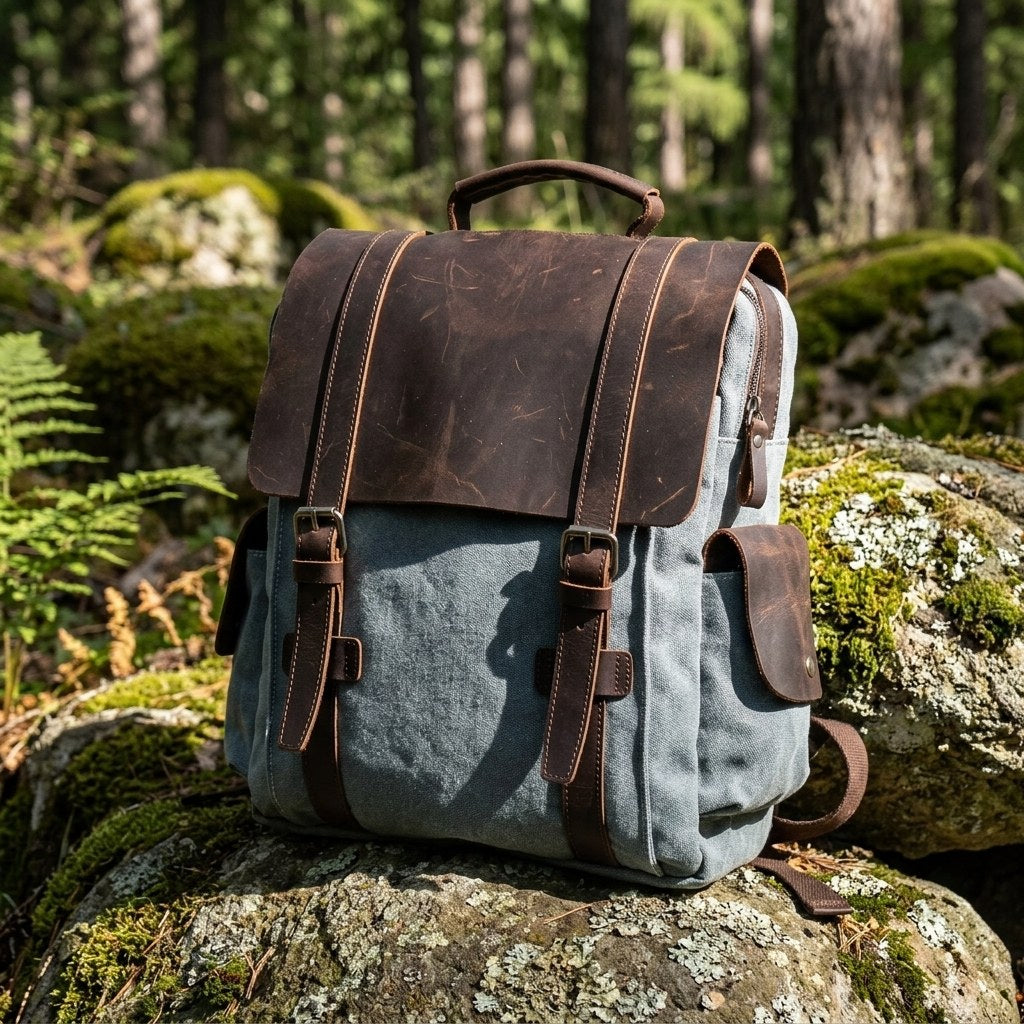 Manitoba — Small Canvas Backpack, image 2