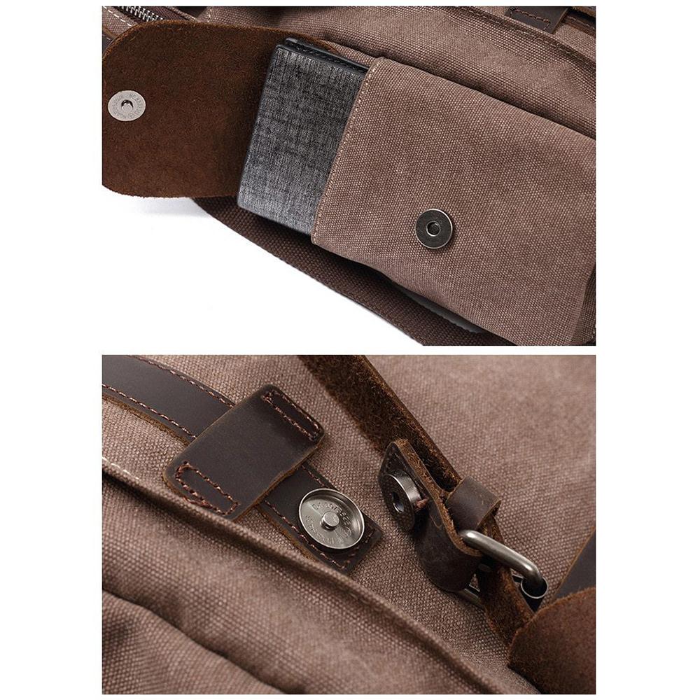 Manitoba — Small Canvas Backpack, image 11