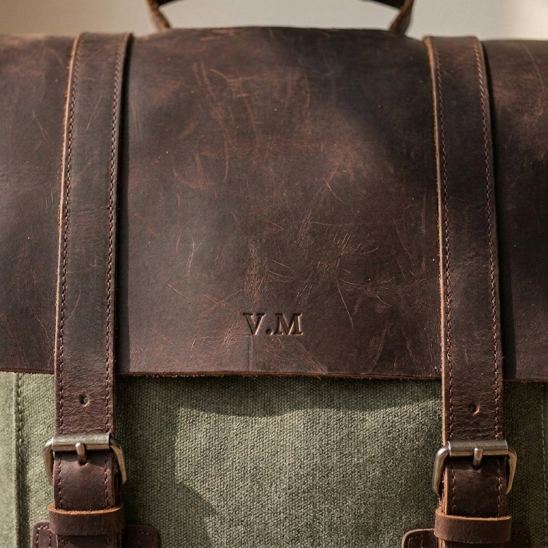 Manitoba — Small Canvas Backpack, image 16