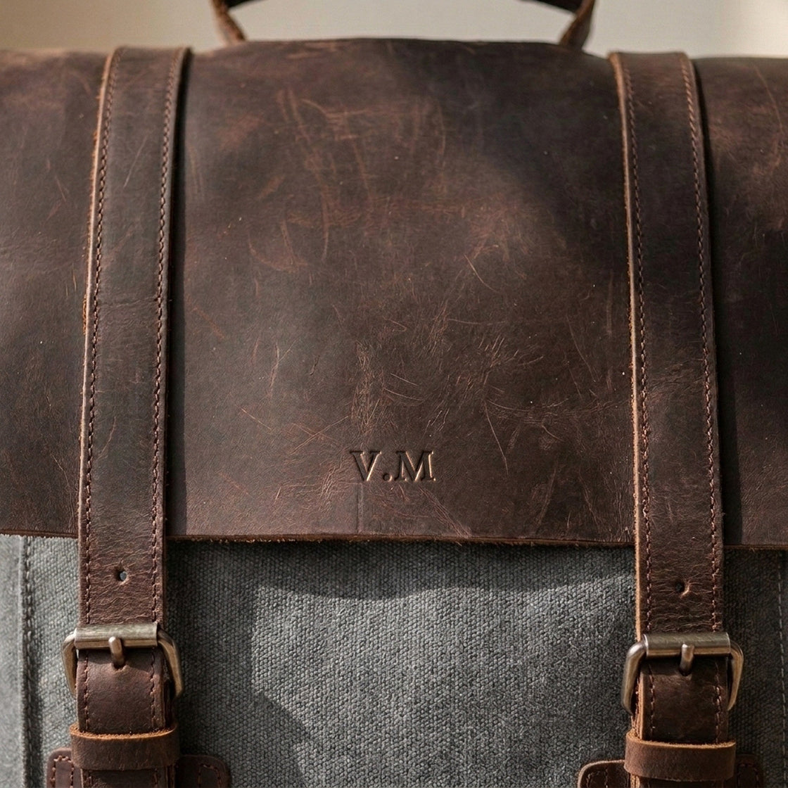Manitoba — Small Canvas Backpack, image 17