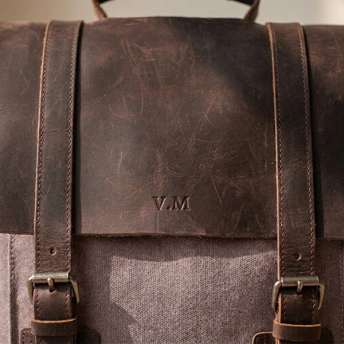 Manitoba — Small Canvas Backpack, image 18