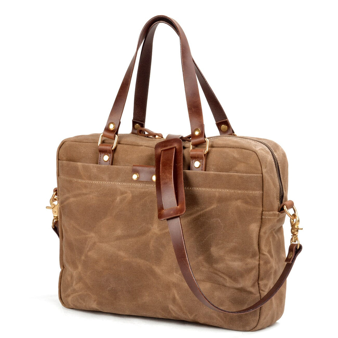 Memphis — Canvas Laptop Messenger Bag, image 7