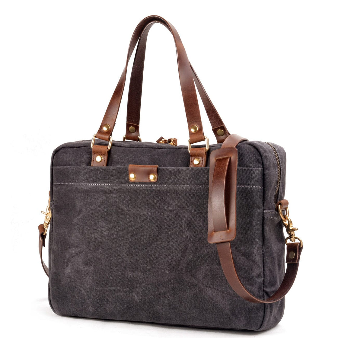 Memphis — Canvas Laptop Messenger Bag, image 8