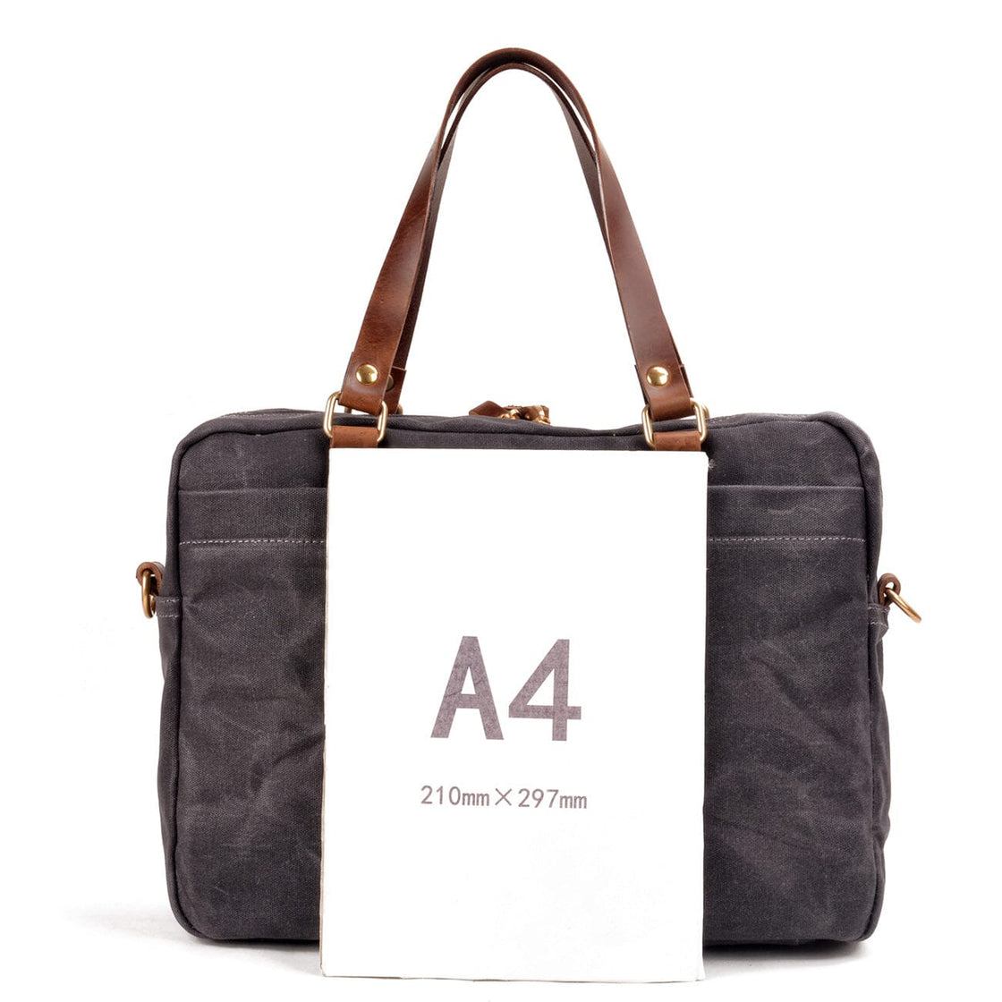 Memphis — Canvas Laptop Messenger Bag, image 13
