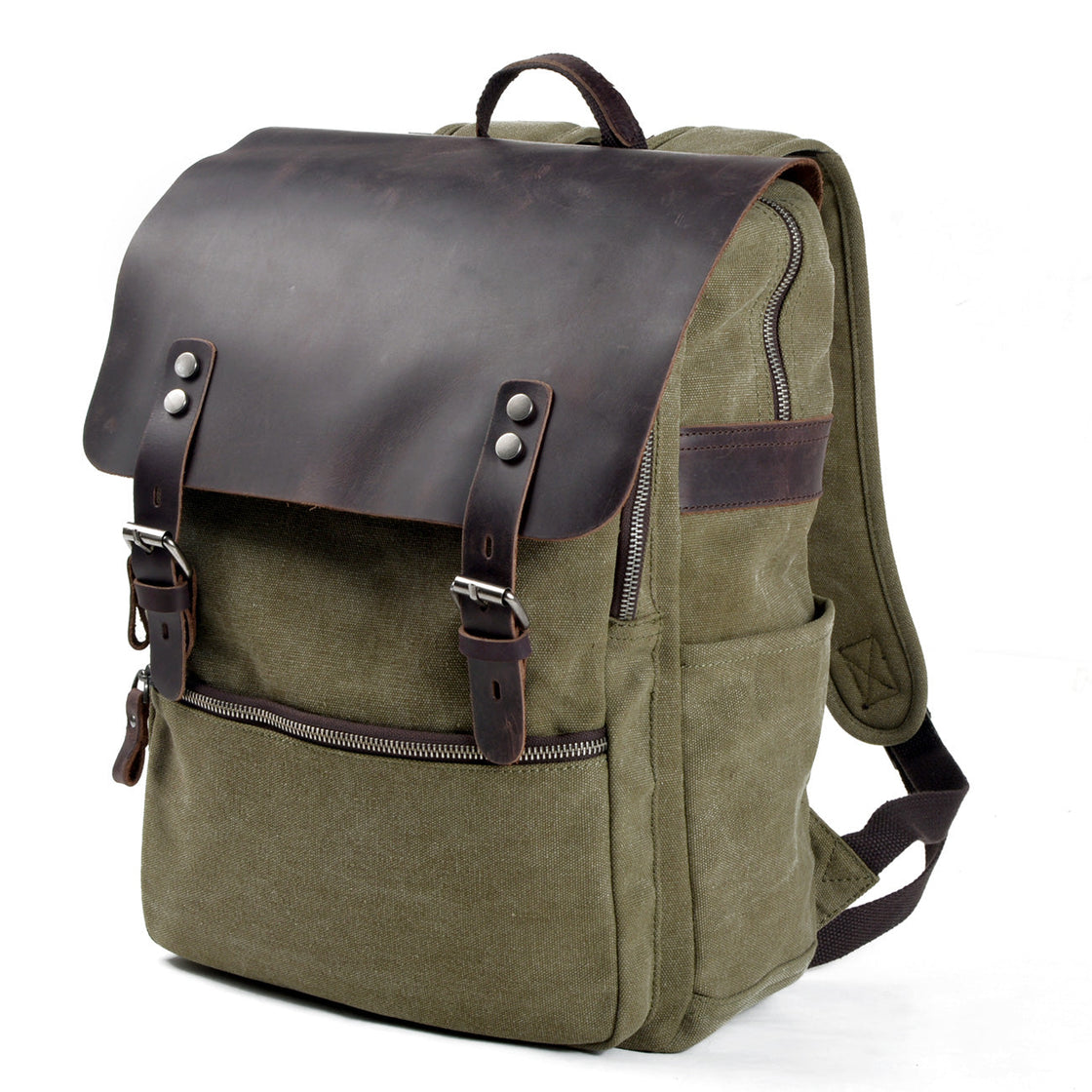 Milan — Cotton Canvas Backpack, image 5