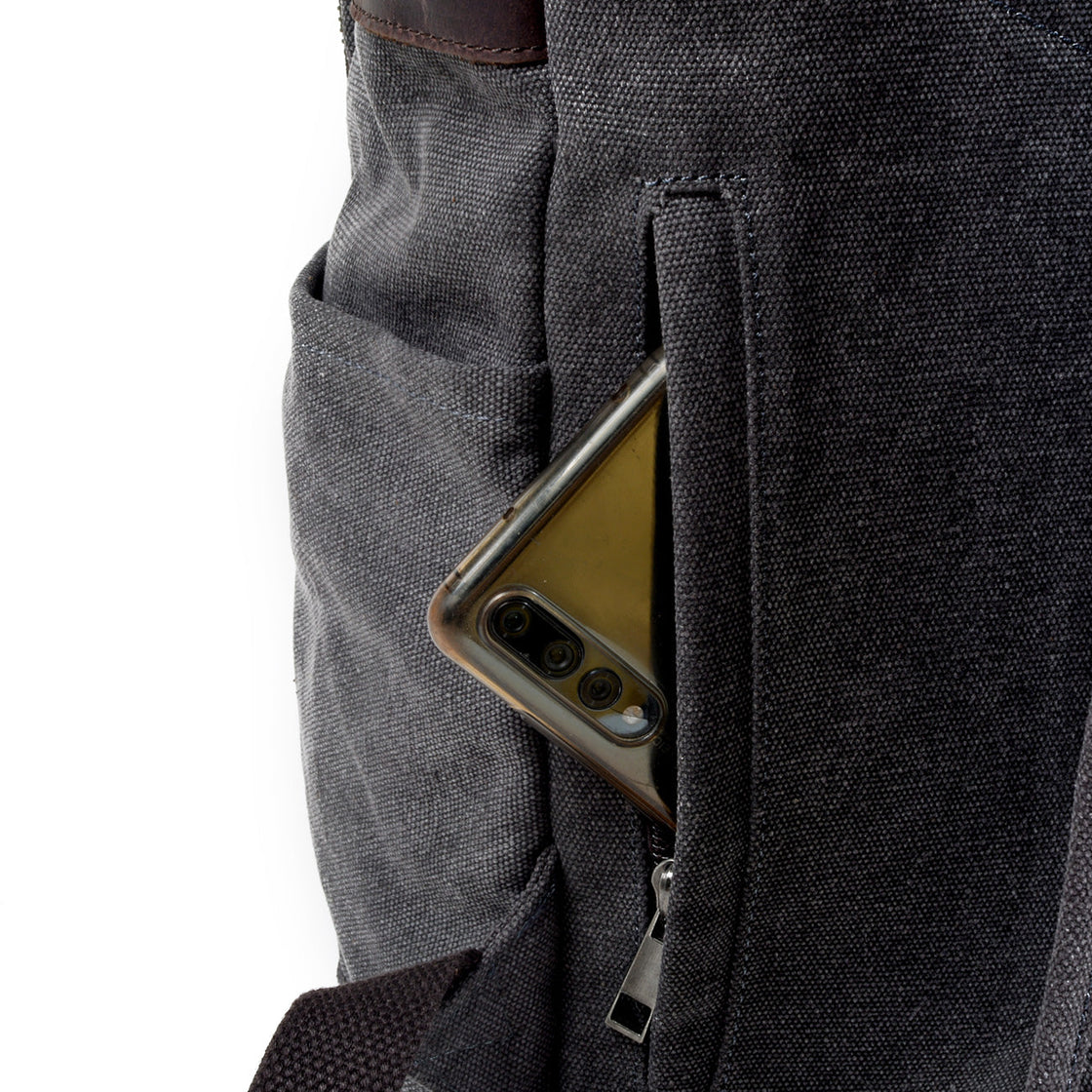 Milan — Cotton Canvas Backpack, image 22