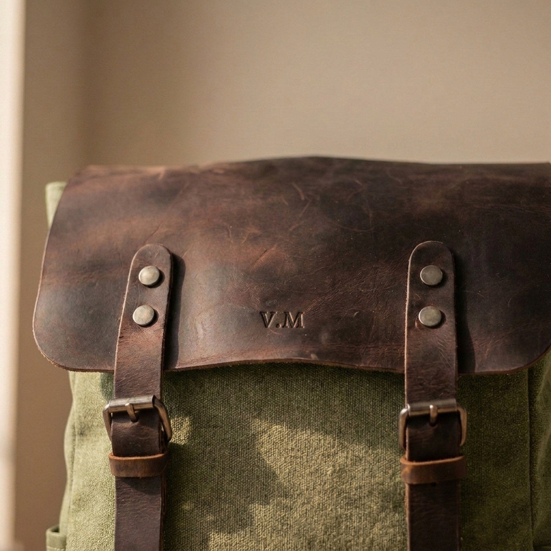 Milan — Cotton Canvas Backpack, image 25
