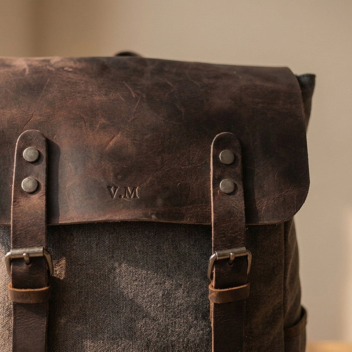 Milan — Cotton Canvas Backpack, image 27