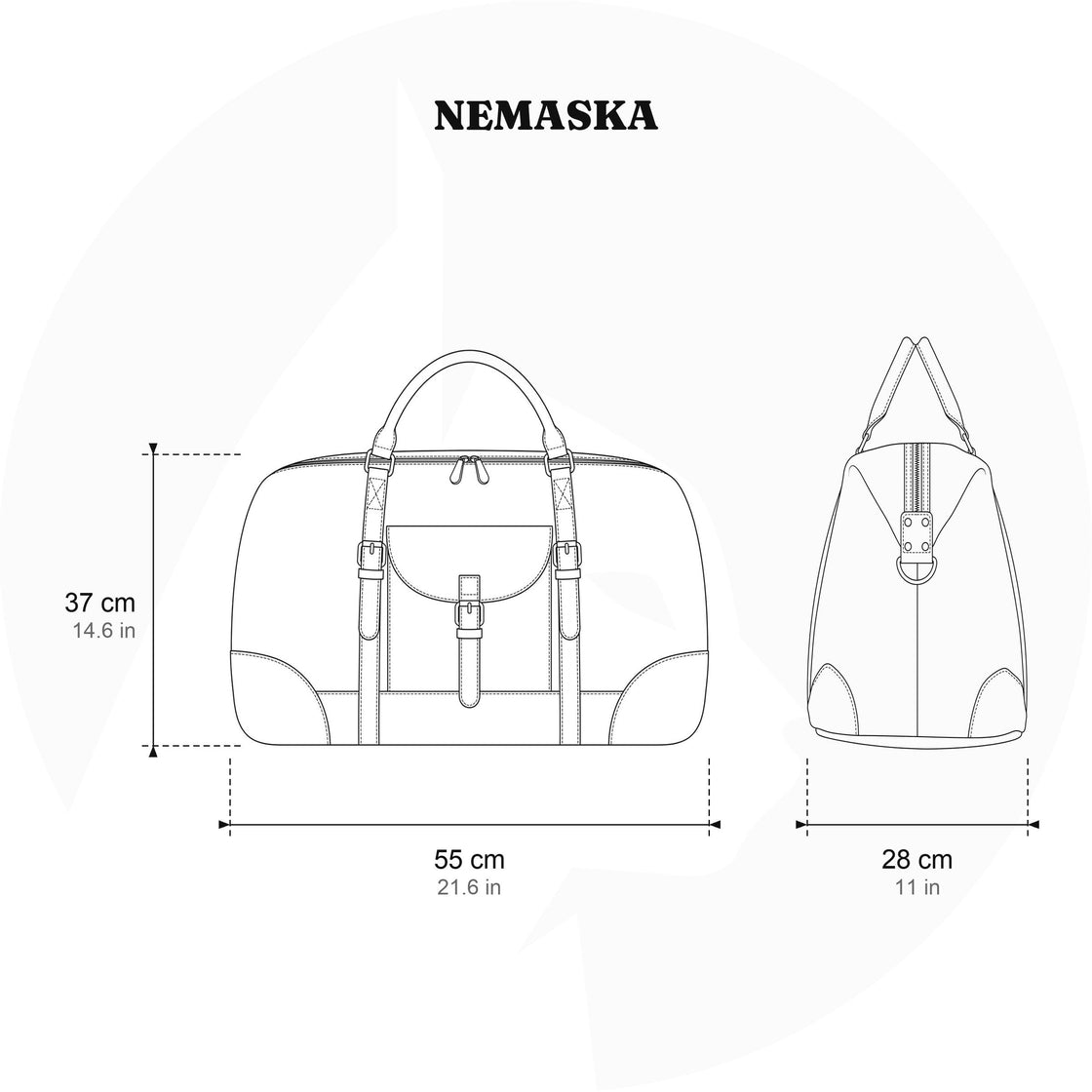 Canvas reistas 56 L – Nemaska — 14
