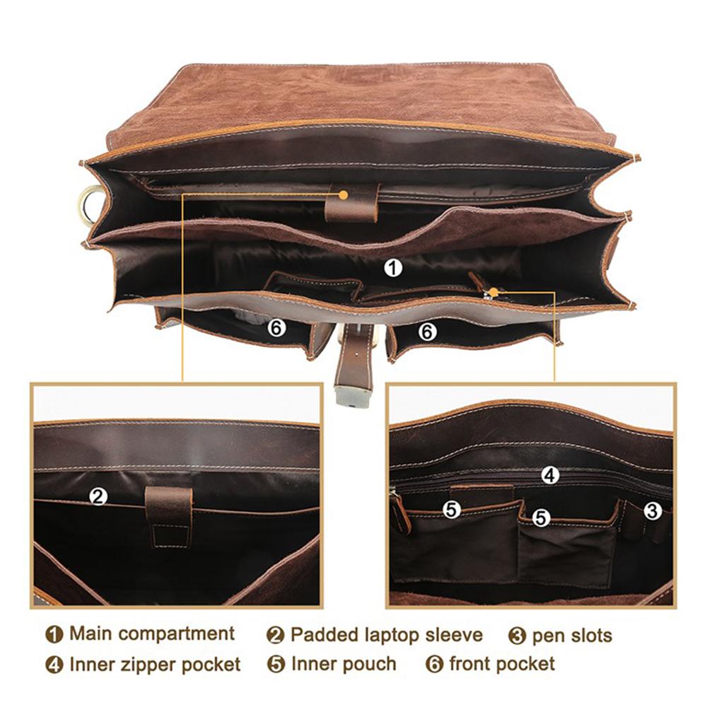Sac bandoulière en cuir 17 L – Niara — 25