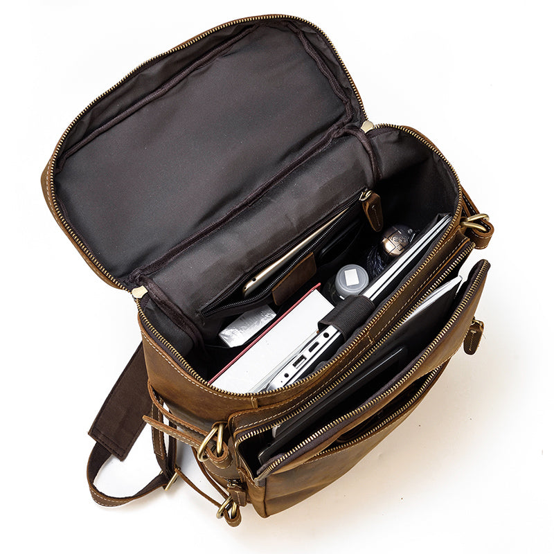 Leren rugzak 14 L – Novoa — 10