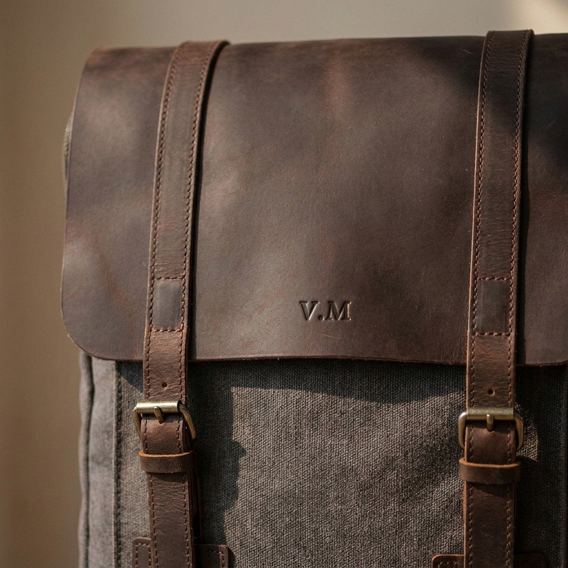 Canvas-Rucksack mit Laptopfach 14 L – Nuuk — 23
