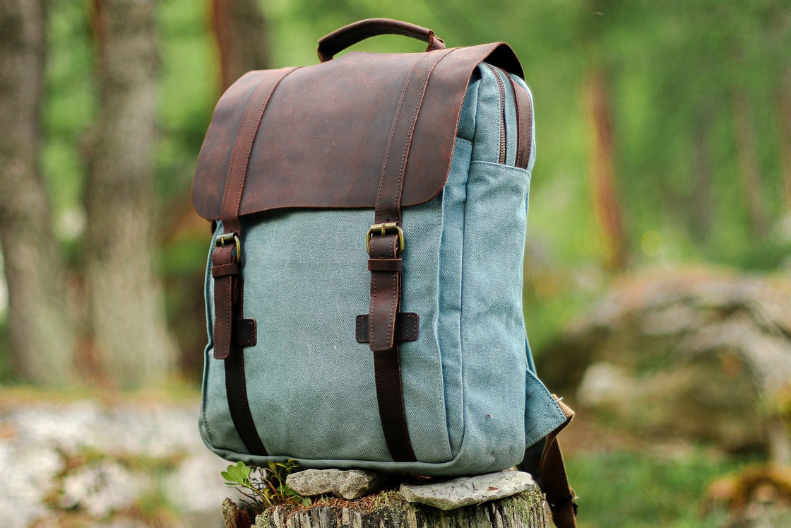 Canvas-Rucksack mit Laptopfach 14 L – Nuuk — 31