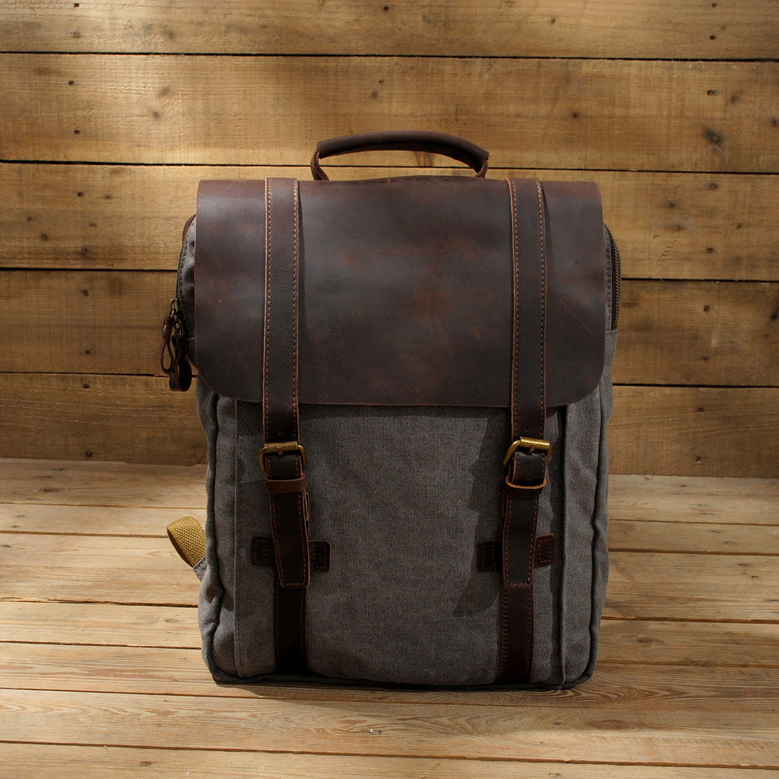 Canvas-Rucksack mit Laptopfach 14 L – Nuuk — 39