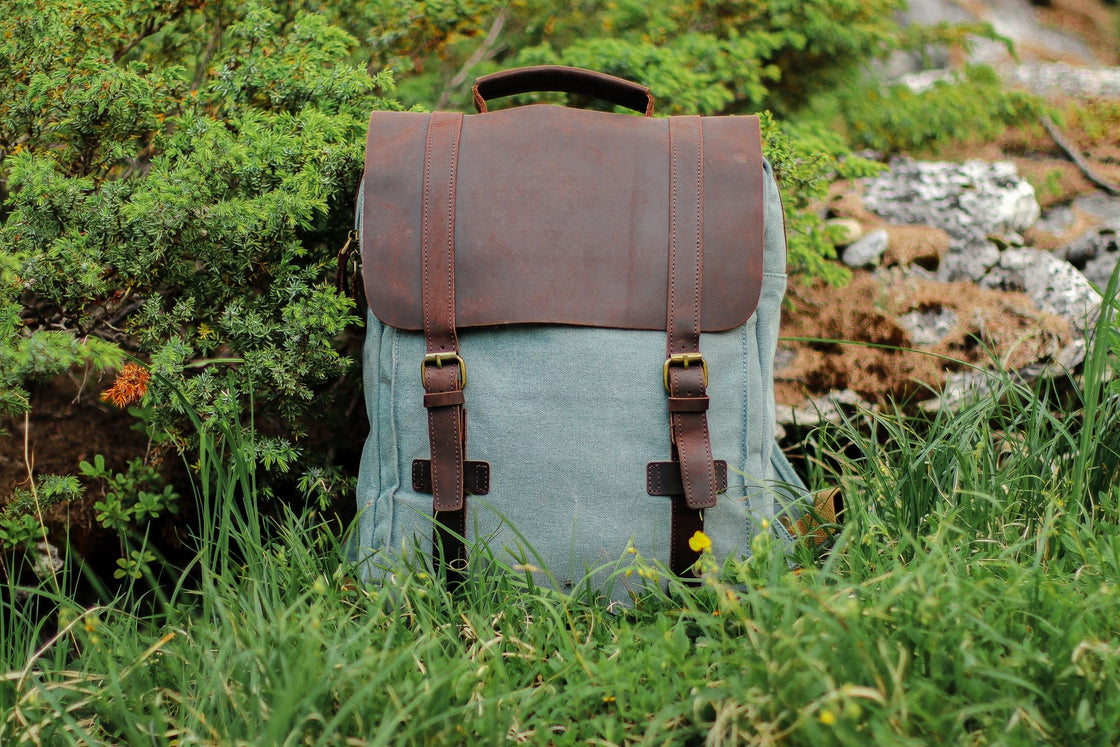 Canvas-Rucksack mit Laptopfach 14 L – Nuuk — 43