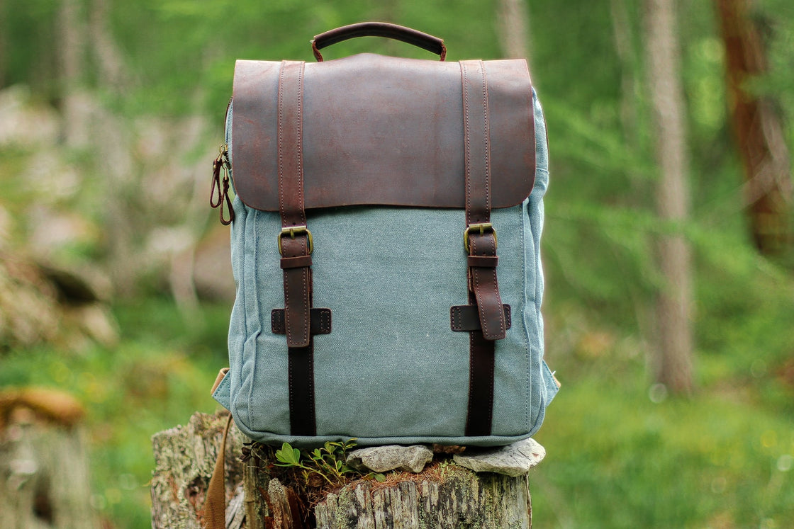 Canvas-Rucksack mit Laptopfach 14 L – Nuuk — 44