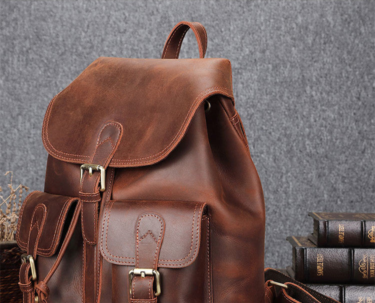 Sac à dos en cuir 16 L – Okla — 17