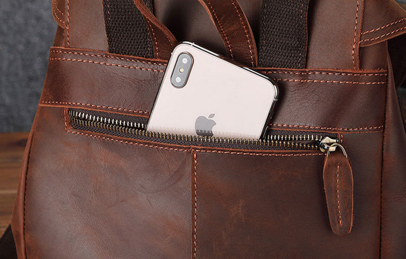 Sac à dos en cuir 16 L – Okla — 20