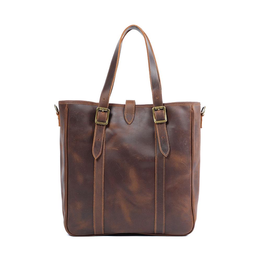 Olana — Vintage Leather Tote Bag, image 2