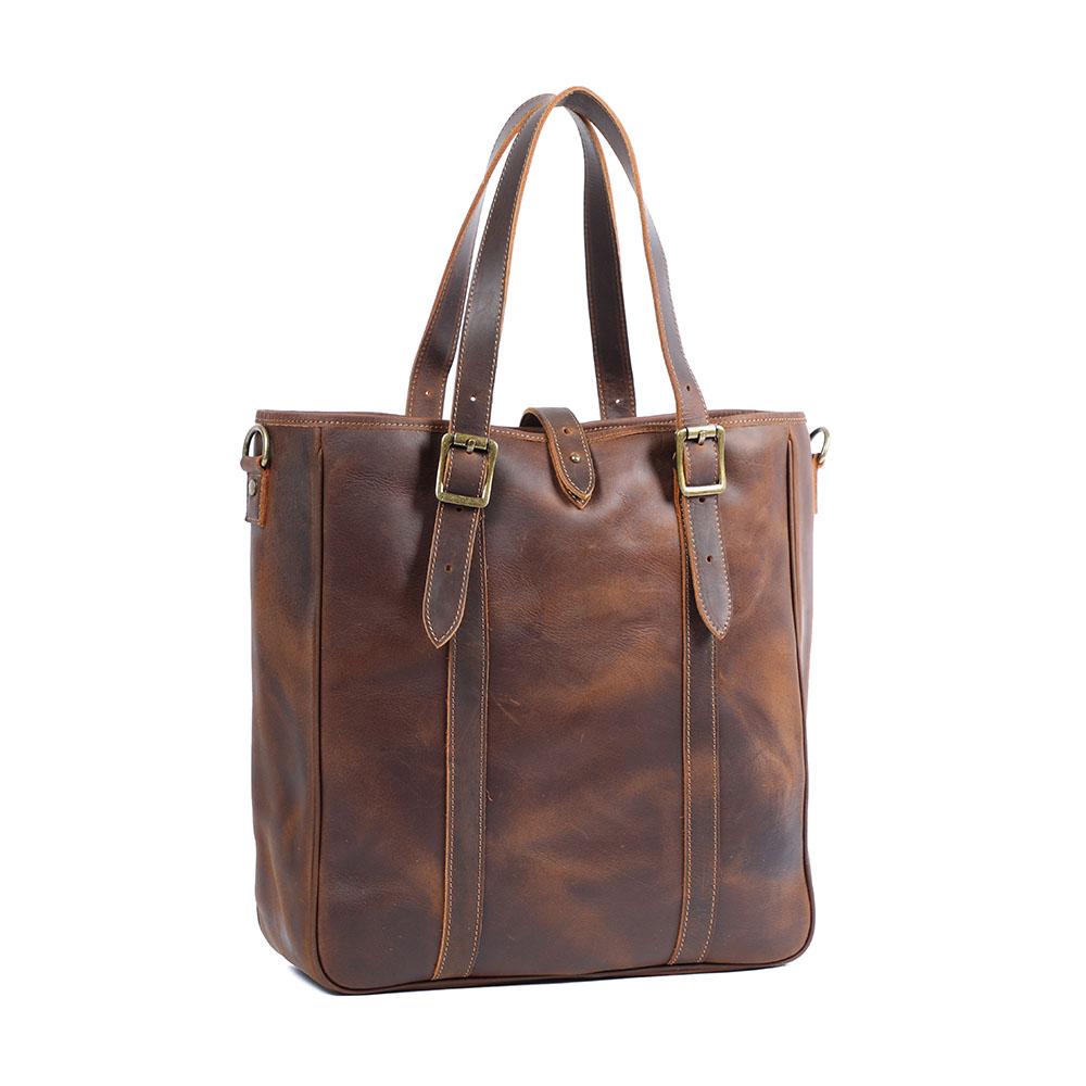 Olana — Vintage Leather Tote Bag, image 4